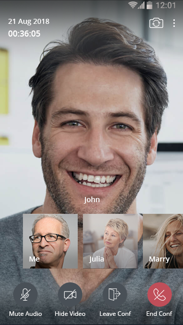 Video Conference — Mobile
